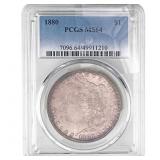 1880 Morgan Silver Dollar PCGS MS64