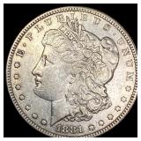 1881 Morgan Silver Dollar CLOSELY UNCIRCULATED