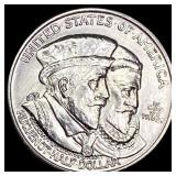 1924 Silver Huguenot-Walloon Half Dollar UNCIRCULA