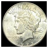 1922 Silver Peace Dollar UNCIRCULATED