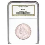 1937 Boone Half Dollar NGC MS66