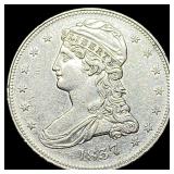 1837 Capped Bust Half Dollar CLOSELY UNCIRCULATED