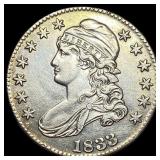 1833 Capped Bust Half Dollar CLOSELY UNCIRCULATED