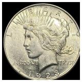 1923 Peace Silver Dollar CLOSELY UNCIRCULATED