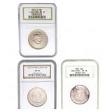 [3 Coins] 1952-D,S Washington Carver Half Dollar N