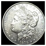 1878 Silver Morgan Dollar CLOSELY UNCIRCULATED