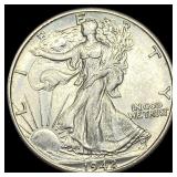 1942-D Silver Half Dollar UNCIRCULATED