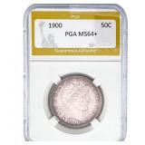 1900 Barber Half Dollar PGA MS64+