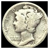 1923-S Silver Mercury Dime NICELY CIRCULATED