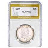 1955 Franklin Half Dollar PGA PR66