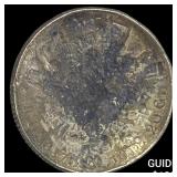 Mexico Silver 1 Peso  NEARLY UNCIRCULATED