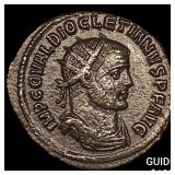 Roman Dioletian 284-305 AD BI Nummus CHOICE AU