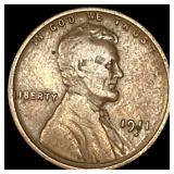 1911-S Lincoln Wheat Cent NICELY CIRCULATED