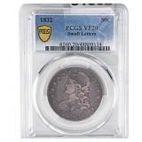 1832 Capped Bust Half Dollar PCGS VF20