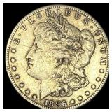 1896-S Silver Morgan Dollar ABOUT UNCIRCULATED