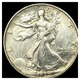 1937-S Silver Walking Liberty Half Dollar CLOSELY