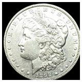 1892-S Silver Morgan Dollar CLOSELY UNCIRCULATED