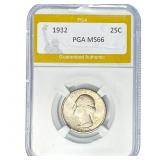 1932 Washington Silver Quarter PGA MS66