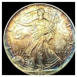 1994 Silver American Eagle $1 GEM BU