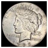 1935 Silver Peace Dollar CLOSELY UNCIRCULATED