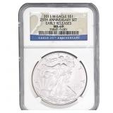 2011 Silver Eagle NGC MS69