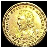1904 Gold Lewis and Clark Exposition $1 UNCIRCULAT