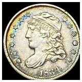 1834 Capped Bust Half Dime NEARLY UNCIRCULATED