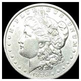 1886 Silver Morgan Dollar NEARLY UNCIRCULATED