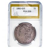 1882-O/S Morgan Silver Dollar PGA G06