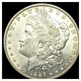1887-S Silver Morgan Dollar UNCIRCULATED