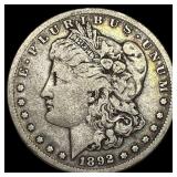 1892-S Silver Morgan Dollar NICELY CIRCULATED