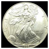 1996 1 oz Silver American Eagle $1 GEM BU