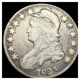 1825 Capped Bust Half Dollar LIGHTLY CIRCULATED