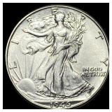 1946-D Silver Half Dollar UNCIRCULATED