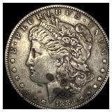 1889 Silver Morgan Dollar NEARLY UNCIRCULATED