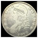 1818 Capped Bust Half Dollar NICELY CIRCULATED