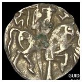 India Rajput 700-1000  Silver Jital NEARLY UNCIRC