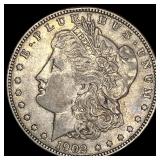 1902-O Silver Morgan Dollar NEARLY UNCIRCULATED