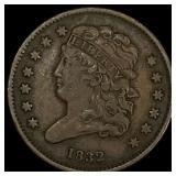 1832 Classic Head Half Cent LIGHTLY CIRCULATED