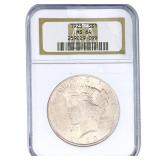 1923 Silver Peace Dollar NGC MS64