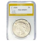 1926 Silver Peace Dollar PGA MS64+