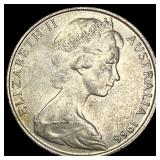 1966 Australia Silver 50 Cents UNCIRCULATED