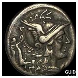 147 BC Roman Republic C. Terentius Lucanus Silver