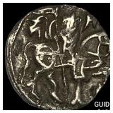 India Rajput 700-1000  Silver Jital NEARLY UNCIRC