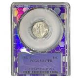 1944-S Mercury Silver Dime PCGS MS67 FB