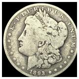 1893 Silver Morgan Dollar NICELY CIRCULATED