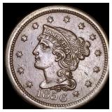 1856 Braided Hair Large Cent UNCIRCULATED