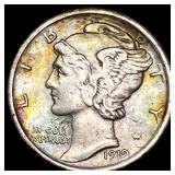 1919 Mercury Dime CLOSELY UNCIRCULATED