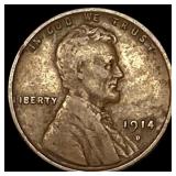 1914-D Lincoln Wheat Cent LIGHTLY CIRCULATED