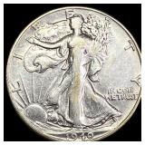 1940-S Silver Half Dollar Walking Liberty CLOSELY